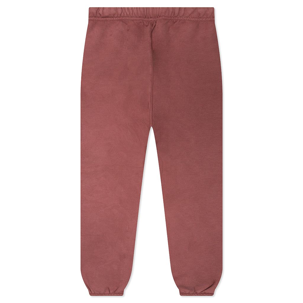 Heavy Fleece Sweatpant - Crimson