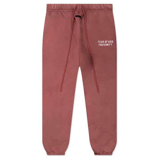 Heavy Fleece Sweatpant - Crimson