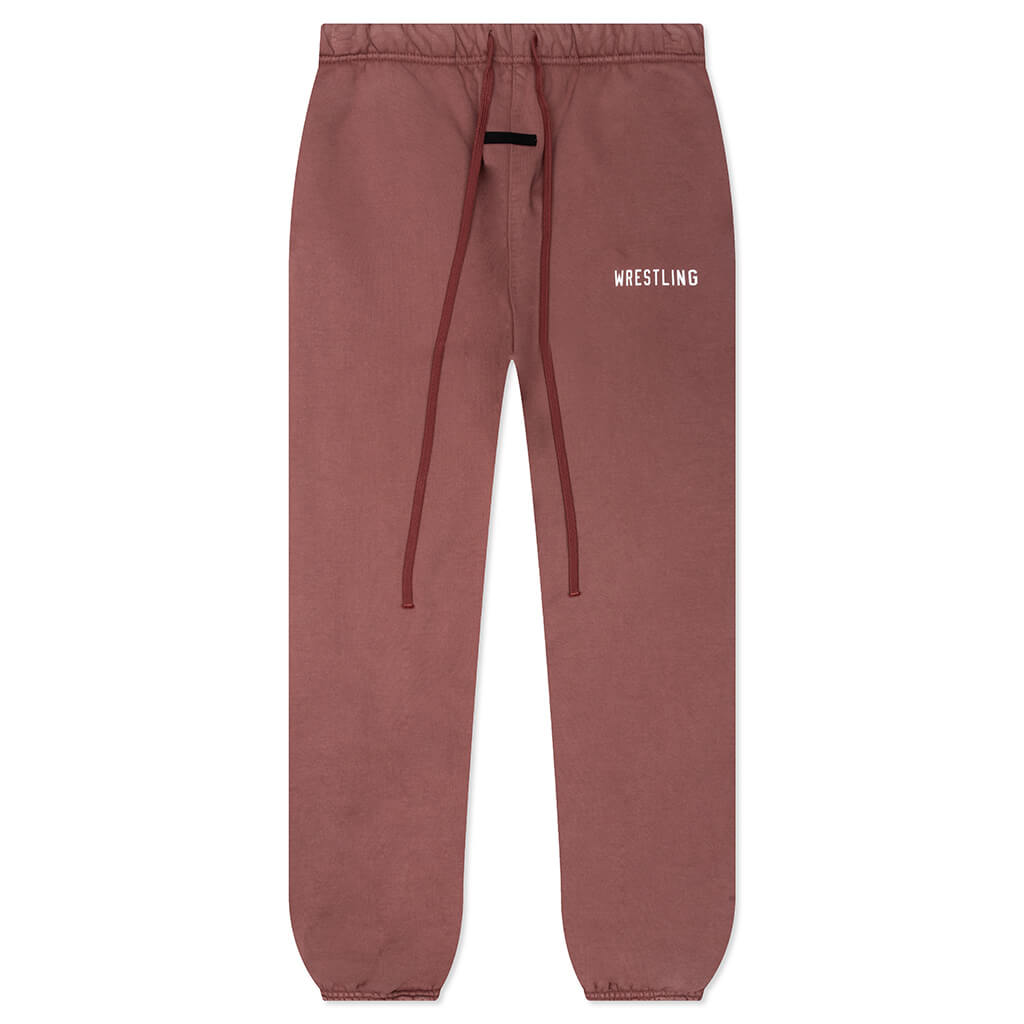 Heavy Fleece Classic Sweatpant - Crimson