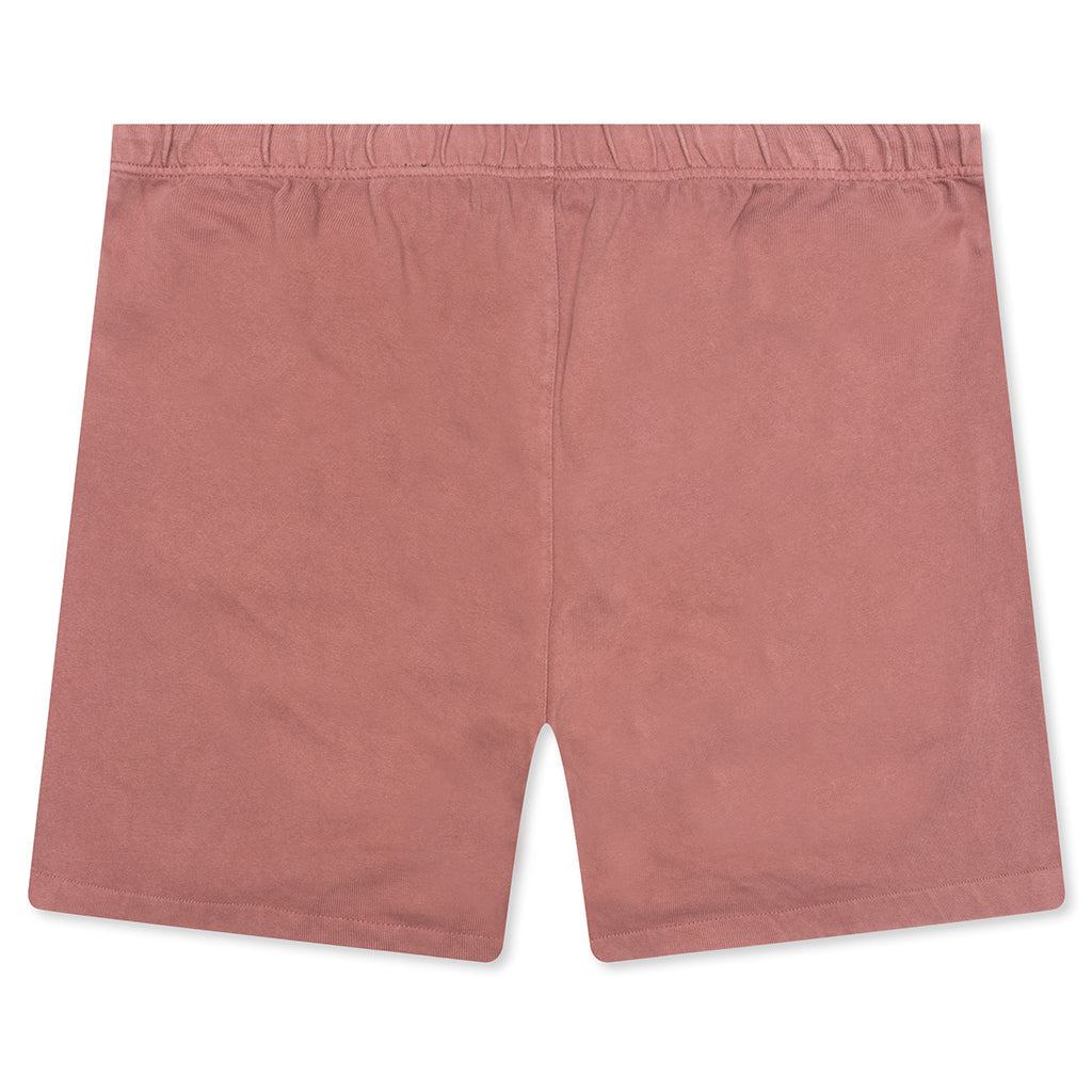 Heavy Jersey Soccer Short - Crimson