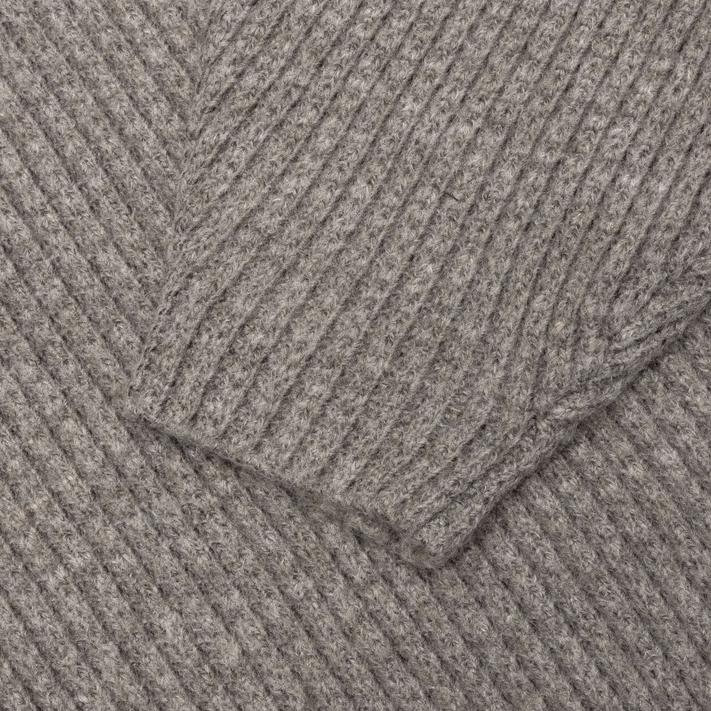 Heavy Waffle Cardigan - Heather Gray