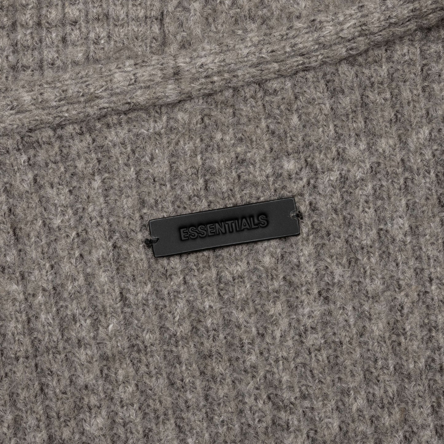 Heavy Waffle Cardigan - Heather Gray