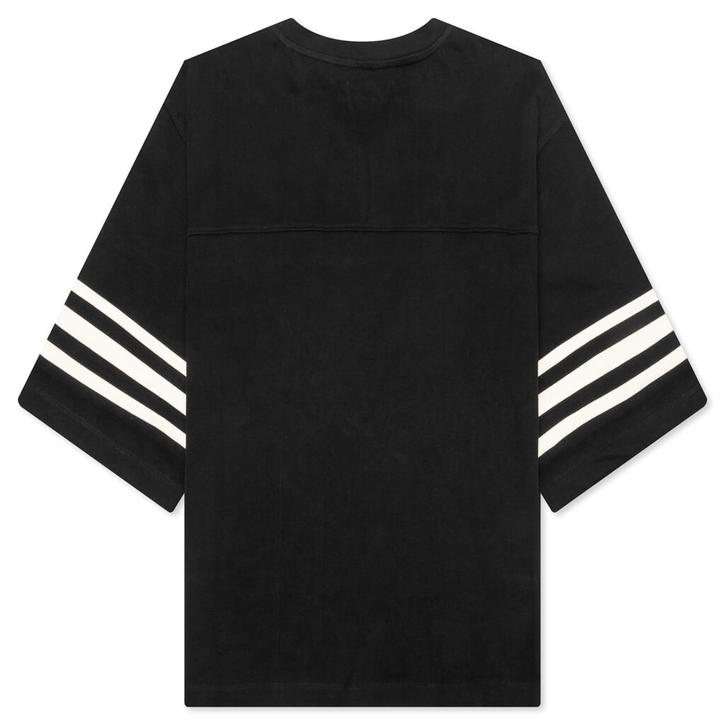 Heavy cotton 24 Football Jersey - Black