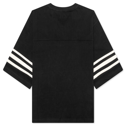 Heavy cotton 24 Football Jersey - Black