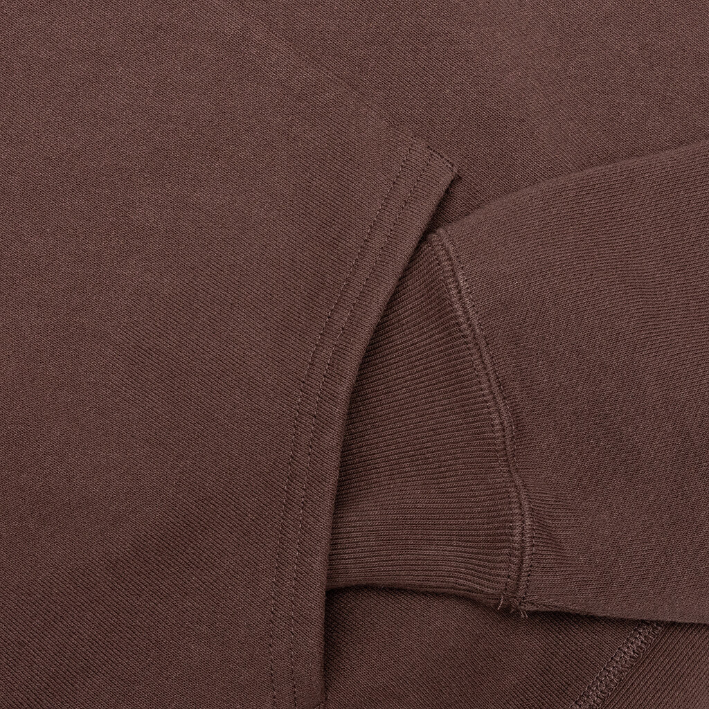 Heavyweight Hoodie - Brown