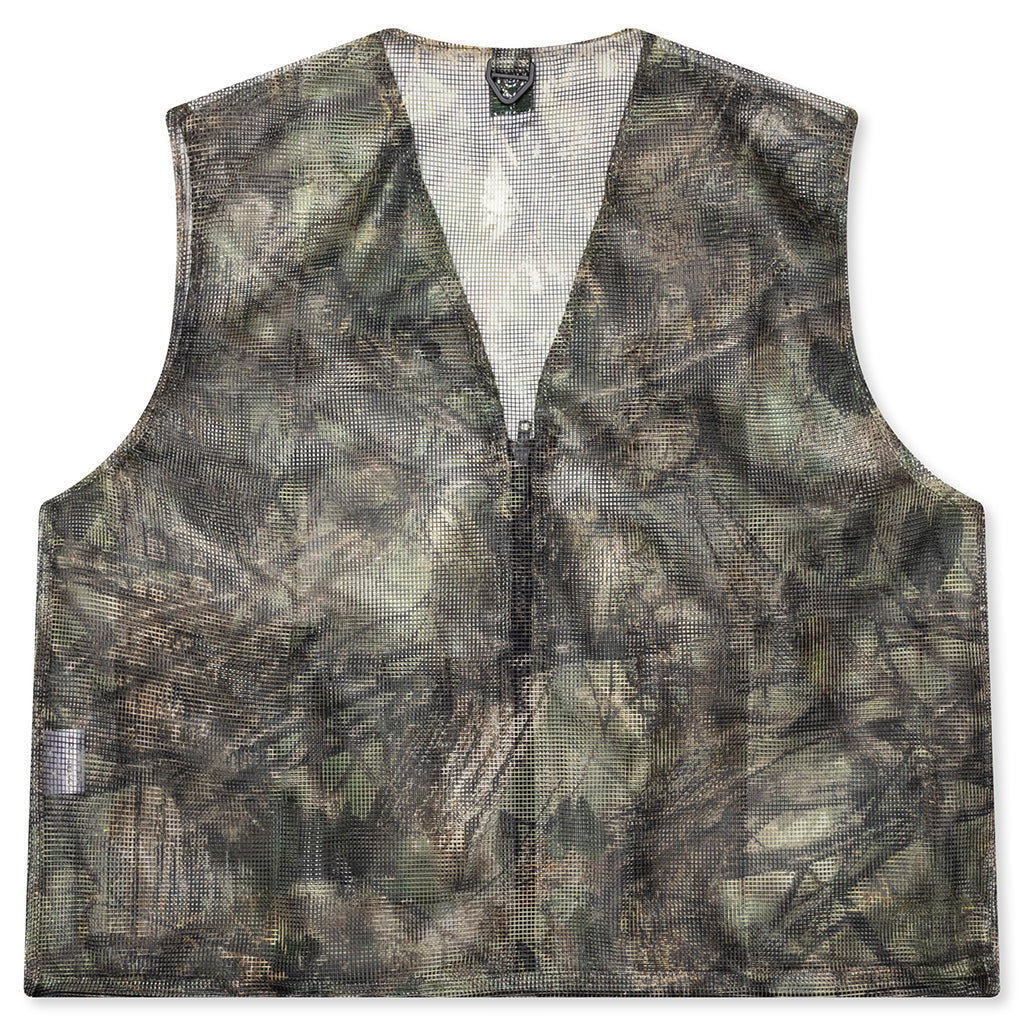 Heavyweight Mesh Bush Trek Vest - Camo