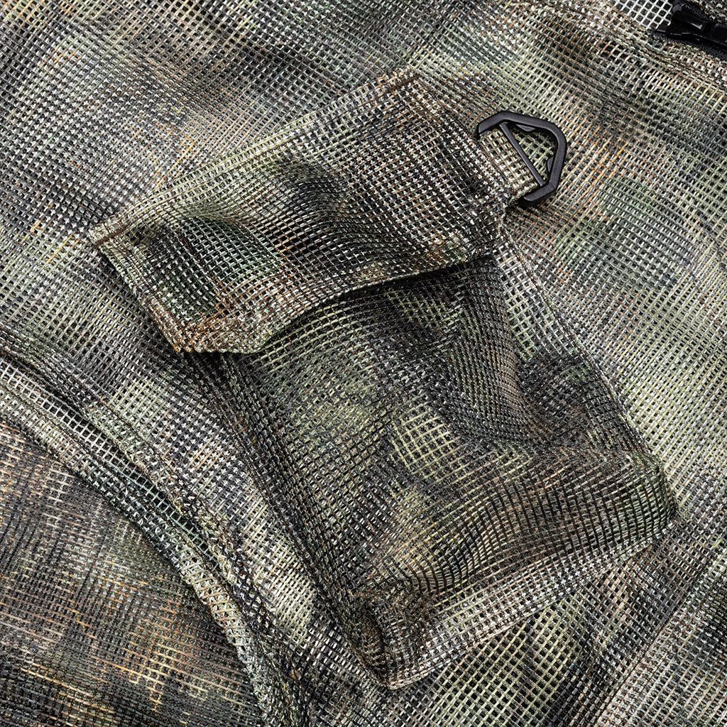 Heavyweight Mesh Bush Trek Vest - Camo