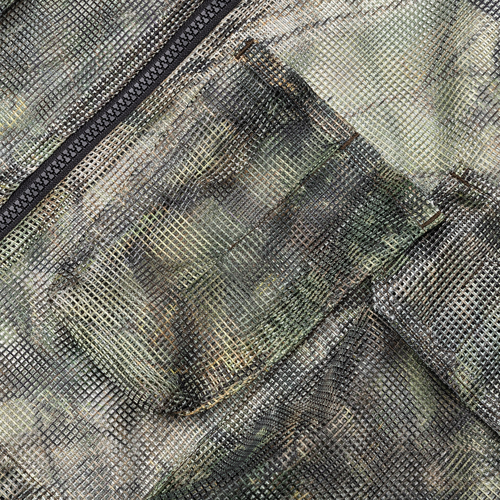 Heavyweight Mesh Bush Trek Vest - Camo