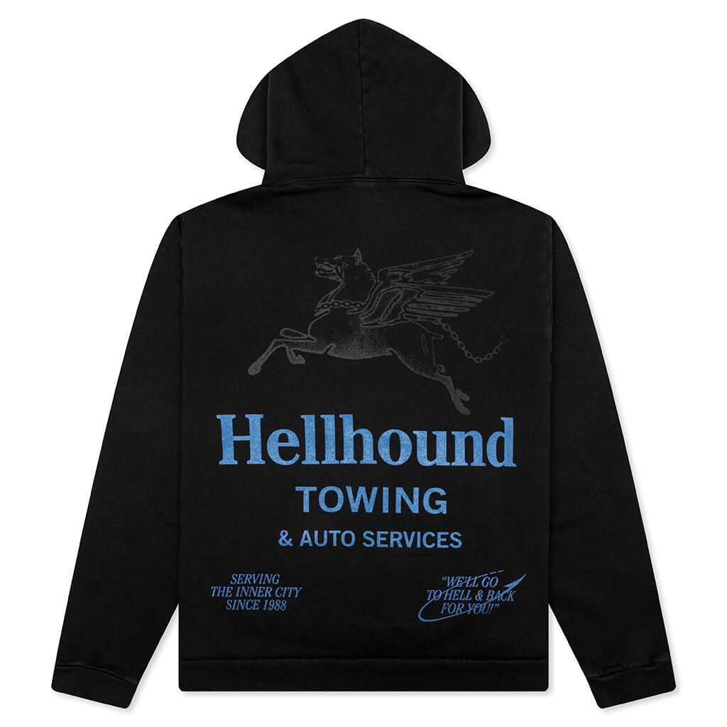 Hellhound Towing Hoodie - Black