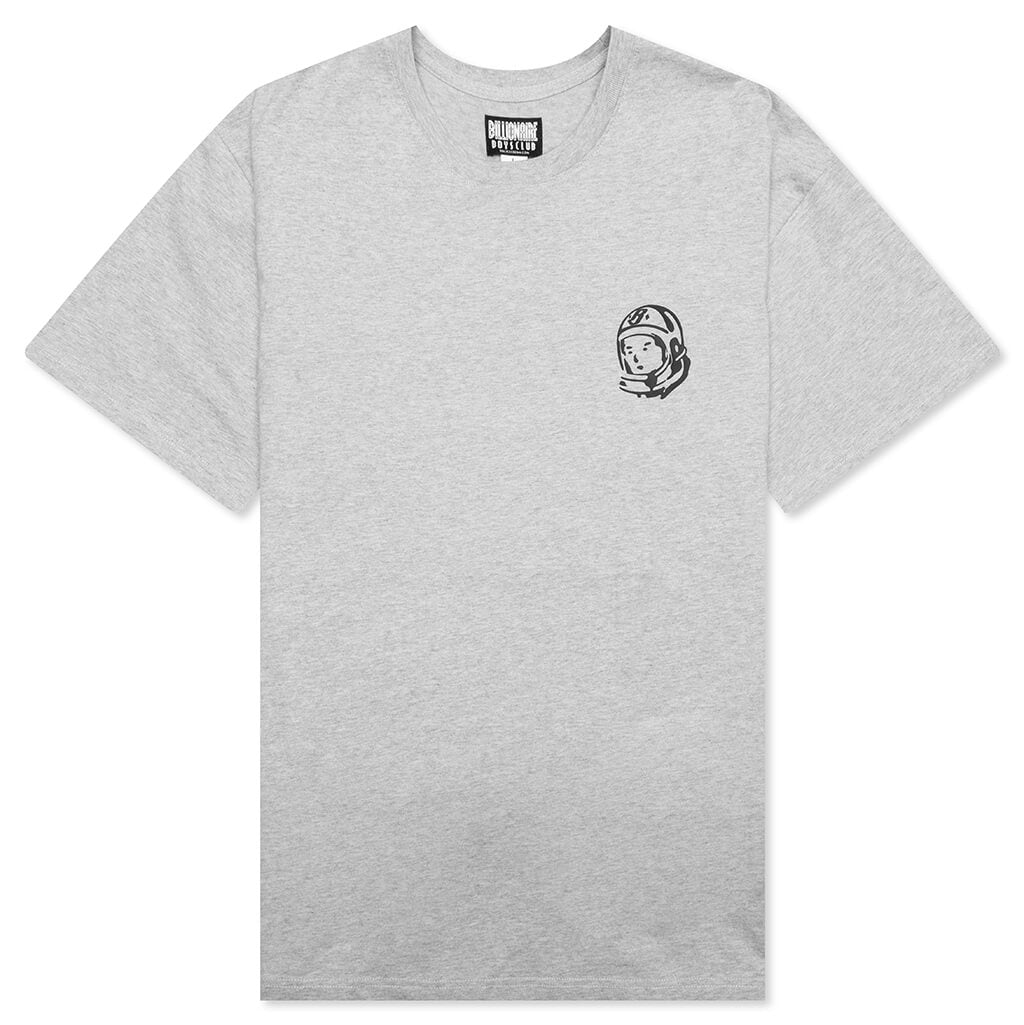 Helmet S/S Knit Shirt - Heather Grey