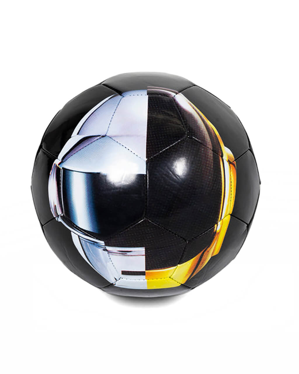 Helmets Soccer Ball - Black