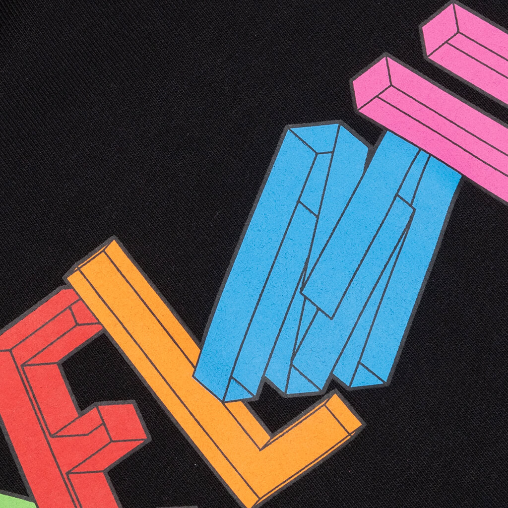 3D Hoodie - Black
