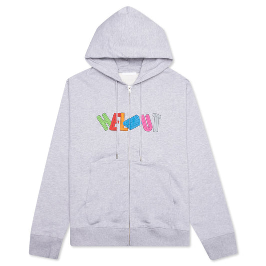 3D Zip Hoodie - Vapor Heather