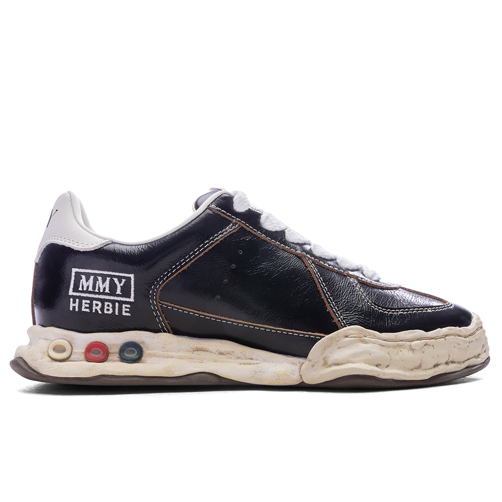 Herbie Low OG Sole Wrinkled Leather - Black