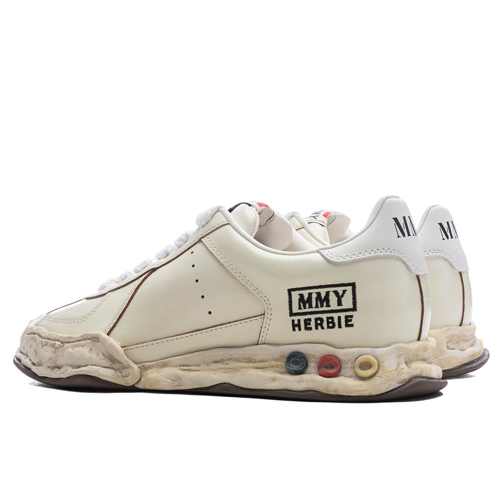 Herbie Low OG Sole Wrinkled Leather - White
