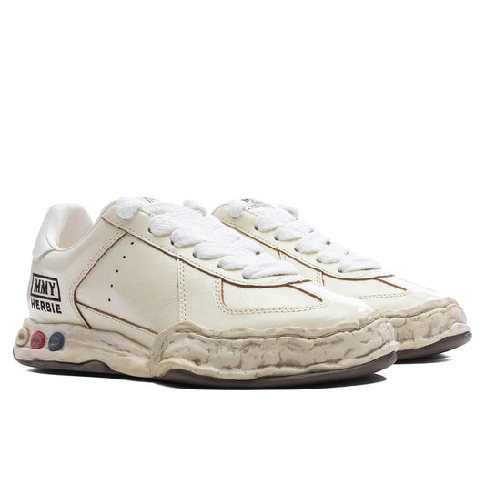 Herbie Low OG Sole Wrinkled Leather - White