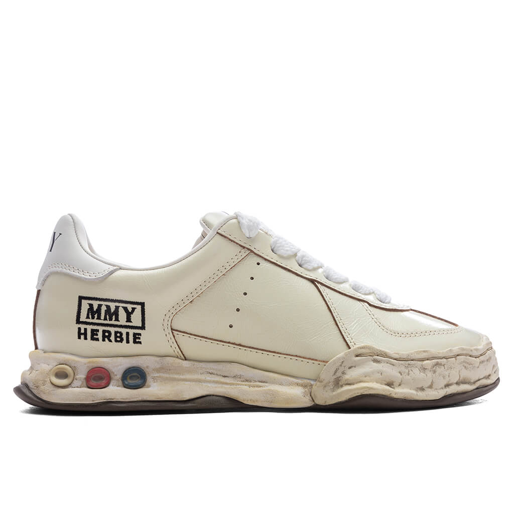 Herbie Low OG Sole Wrinkled Leather - White