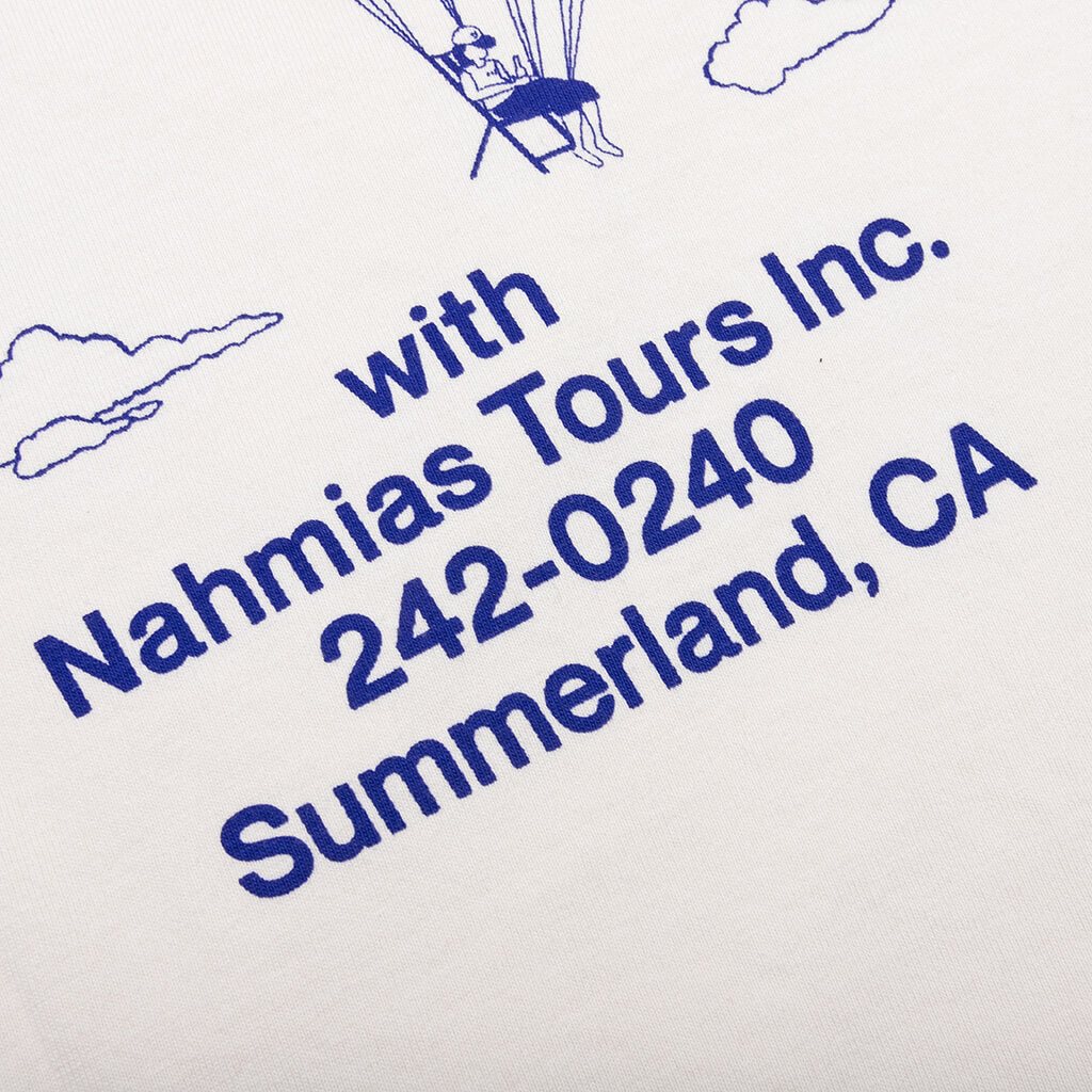 High in Summerland Boxy T-Shirt - Egg White