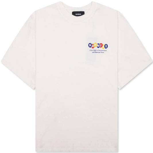 High in Summerland Boxy T-Shirt - Egg White