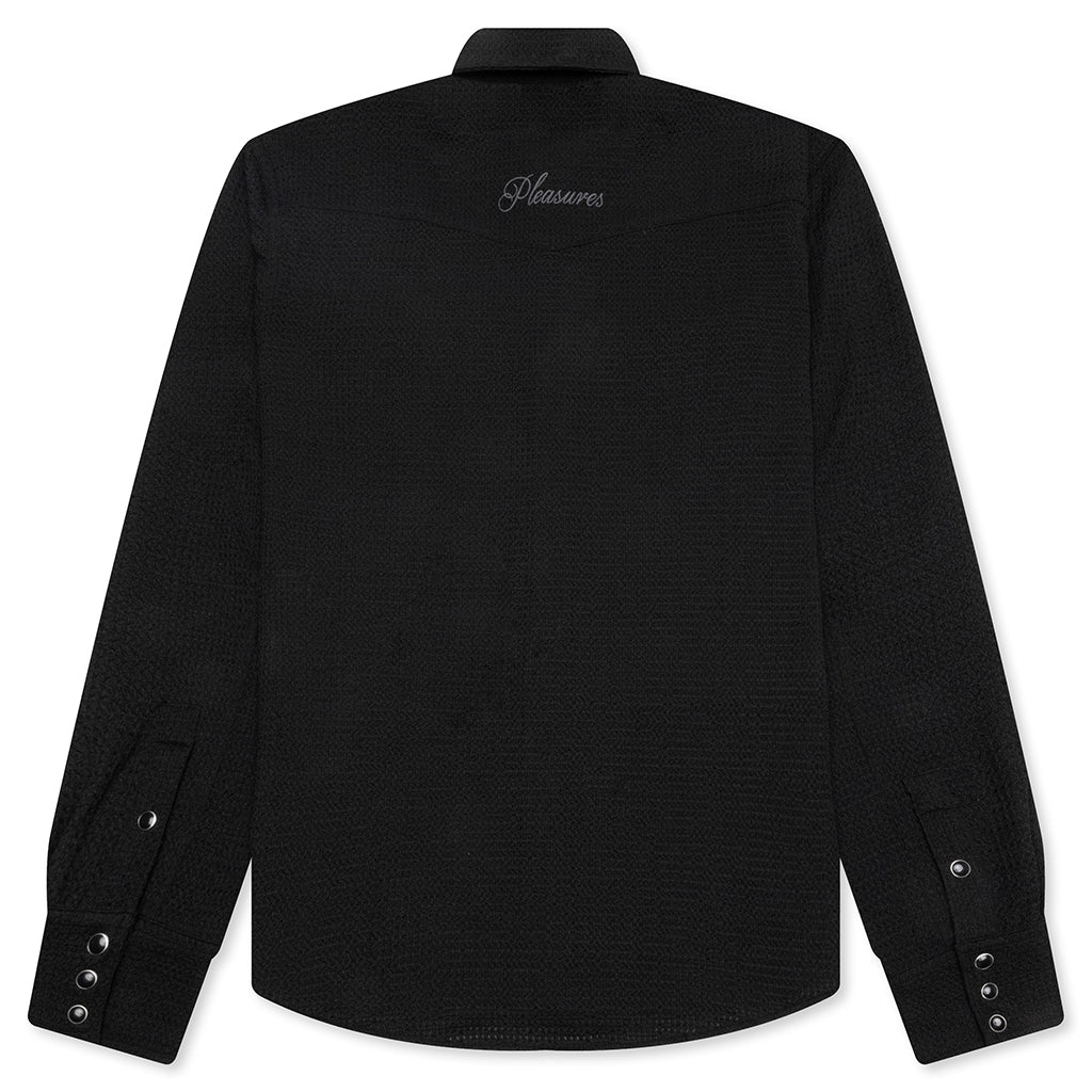 Hive Western Shirt - Black