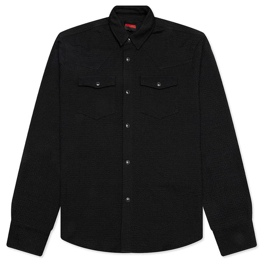 Hive Western Shirt - Black