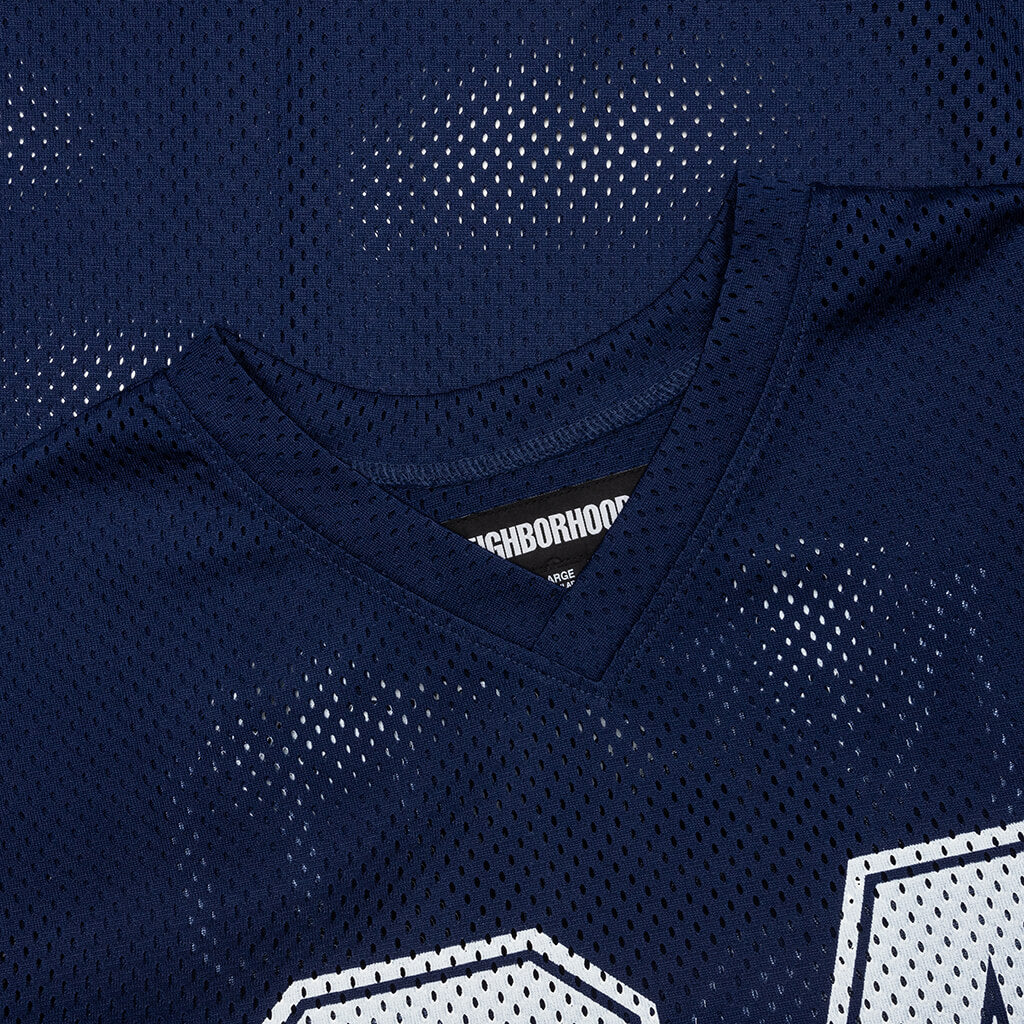 Hockey S/S V Neck - Navy