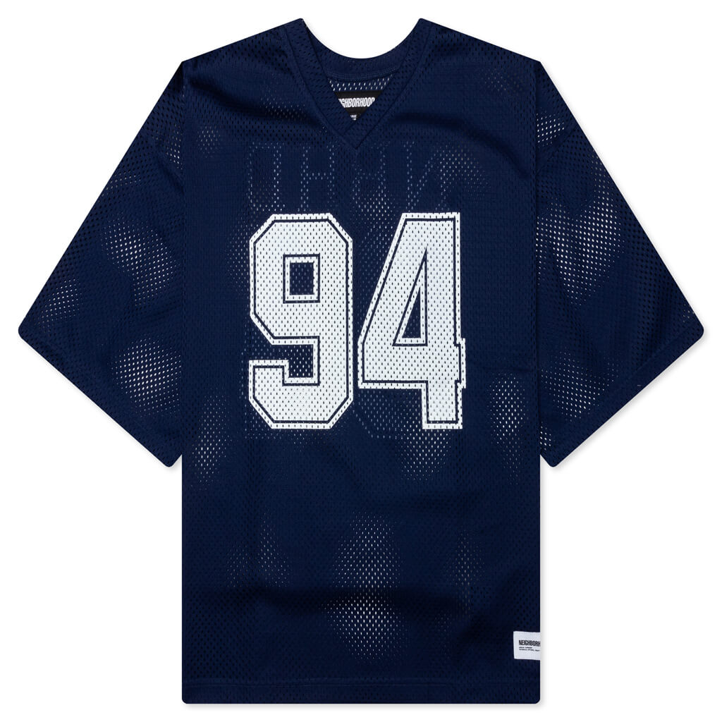 Hockey S/S V Neck - Navy