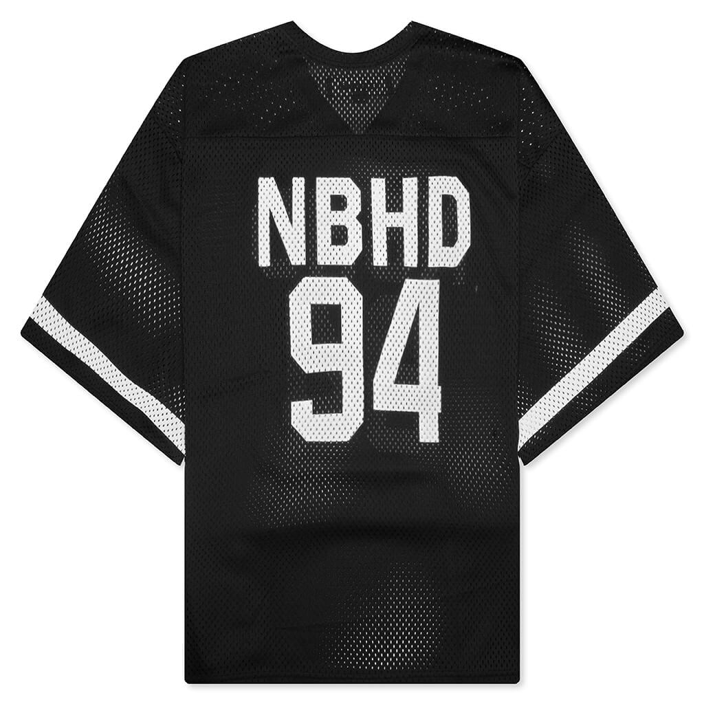 Hockey S/S V Neck Shirt - Black
