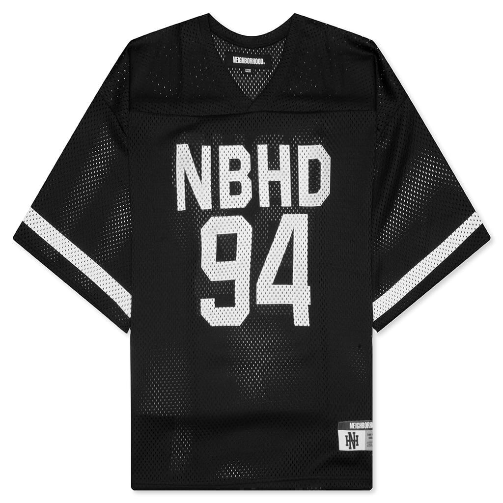 Hockey S/S V Neck Shirt - Black