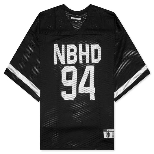 Hockey S/S V Neck Shirt - Black