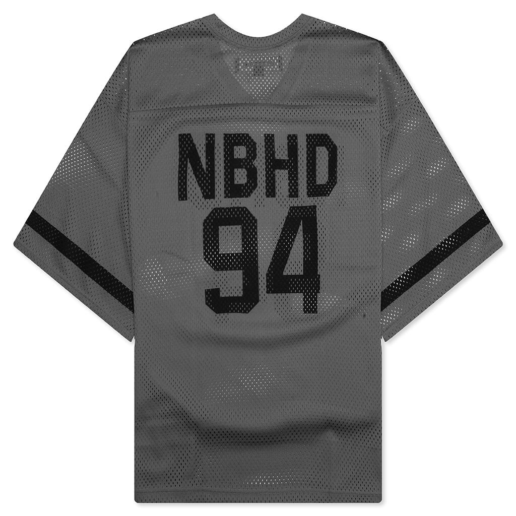 Hockey S/S V Neck Jersey - Gray