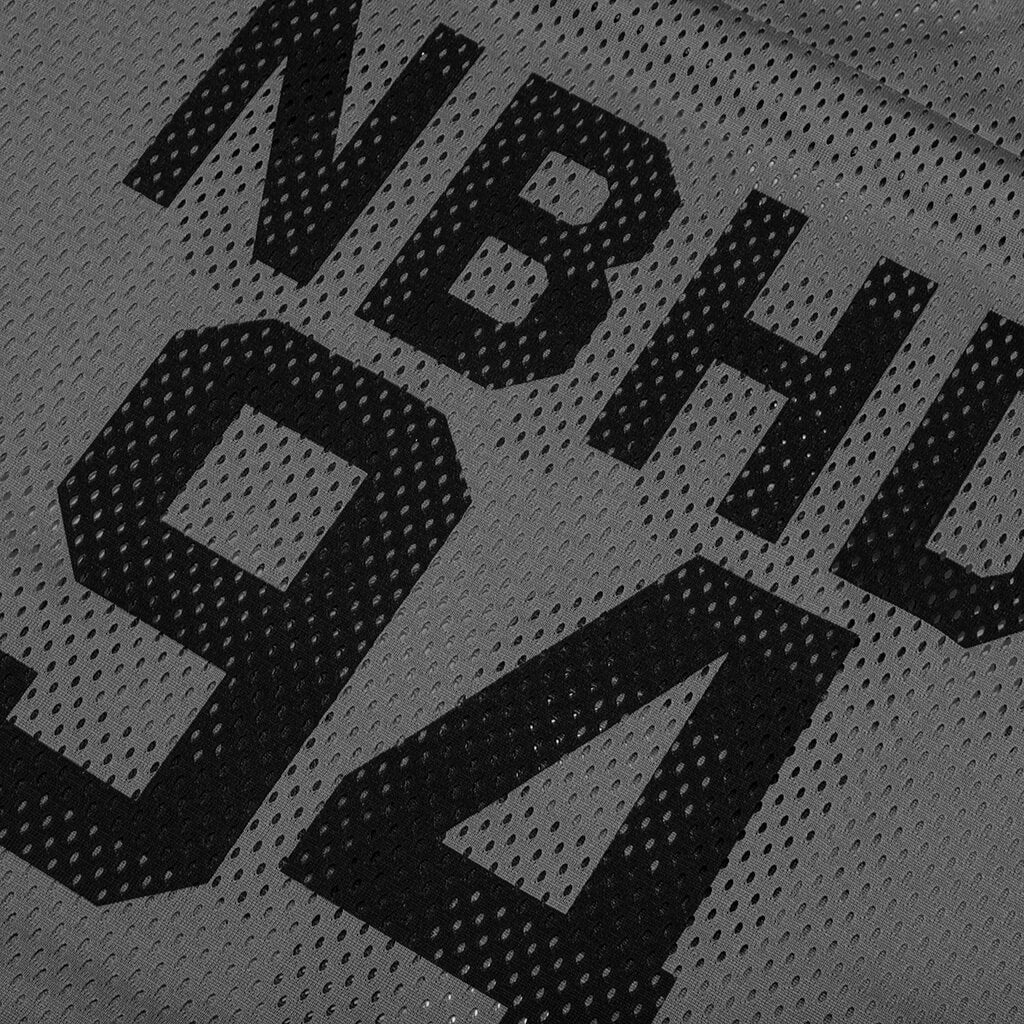 Hockey S/S V Neck Jersey - Gray