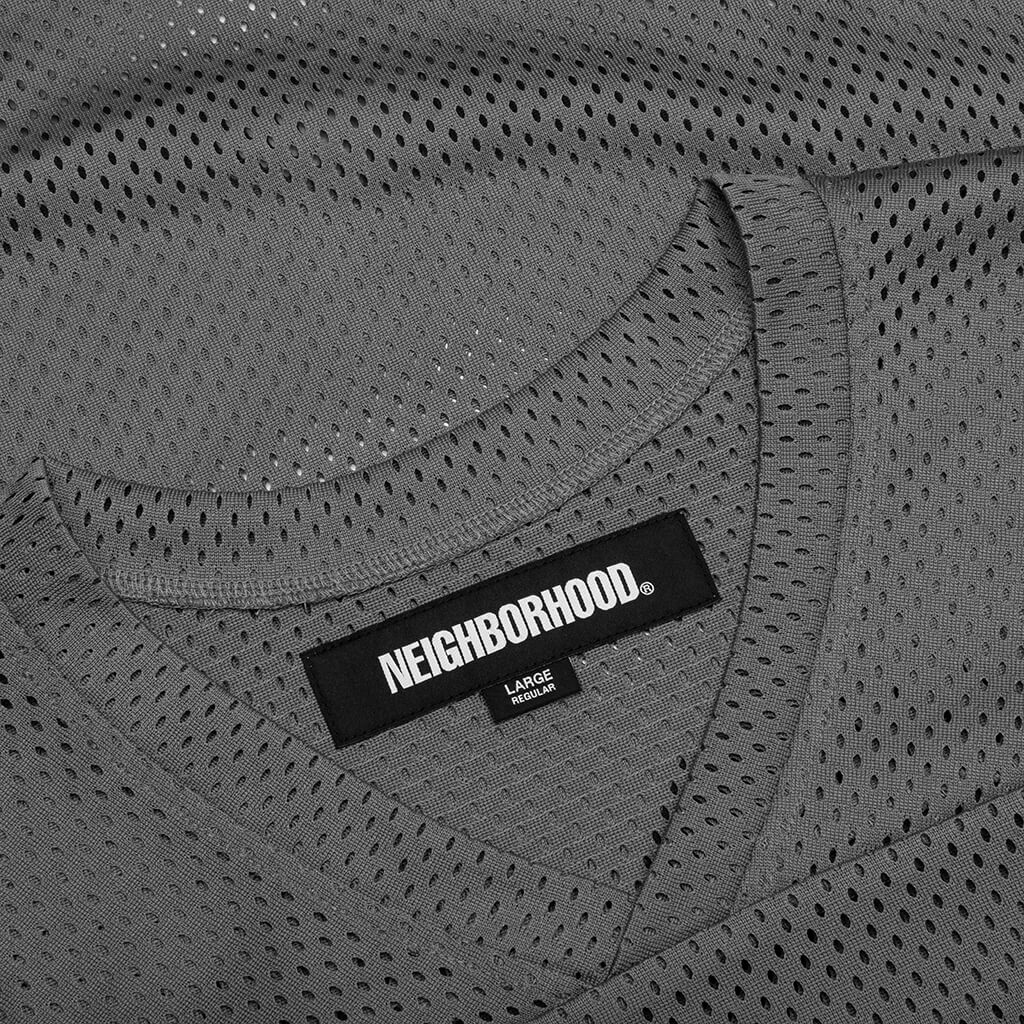 Hockey S/S V Neck Jersey - Gray