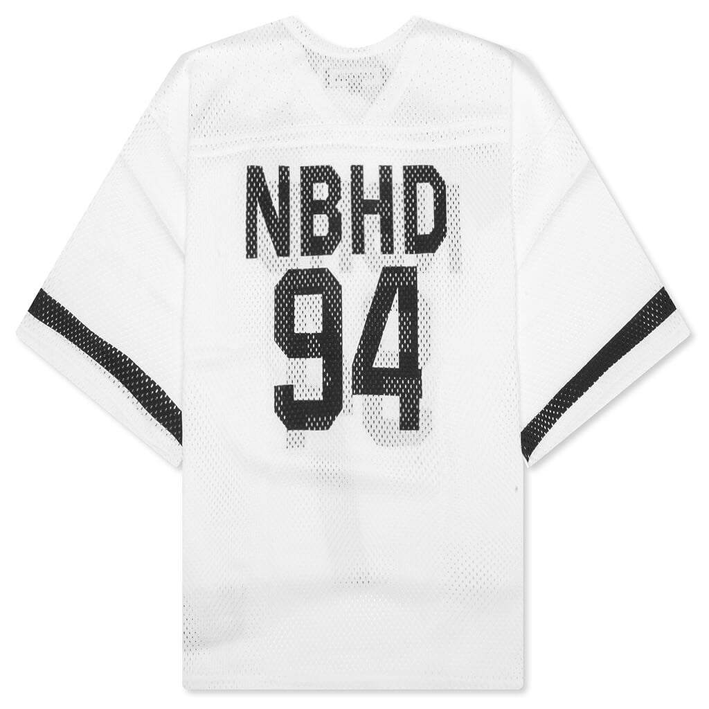 Hockey S/S V Neck Shirt - White