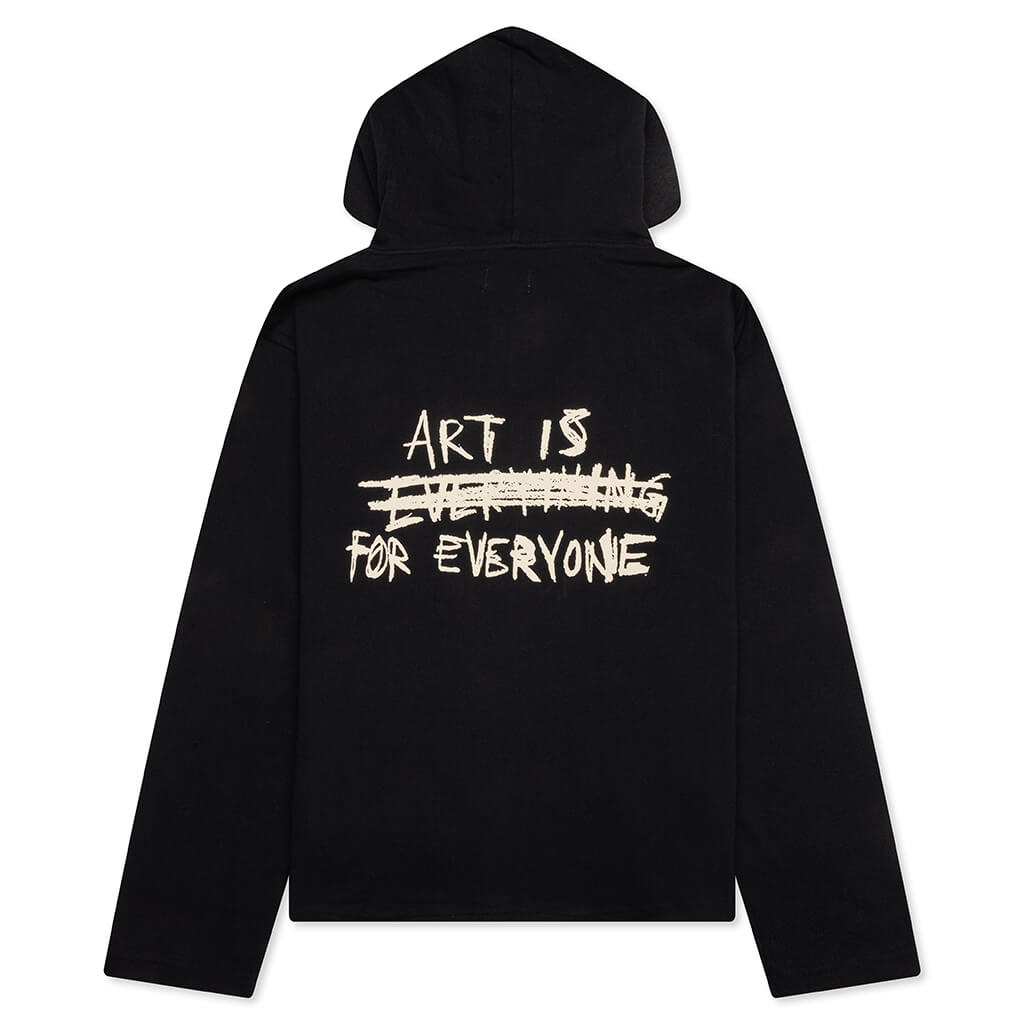Honor Art Institute Zip Hoodie - Black