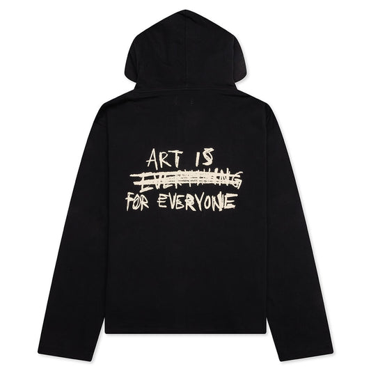 Honor Art Institute Zip Hoodie - Black