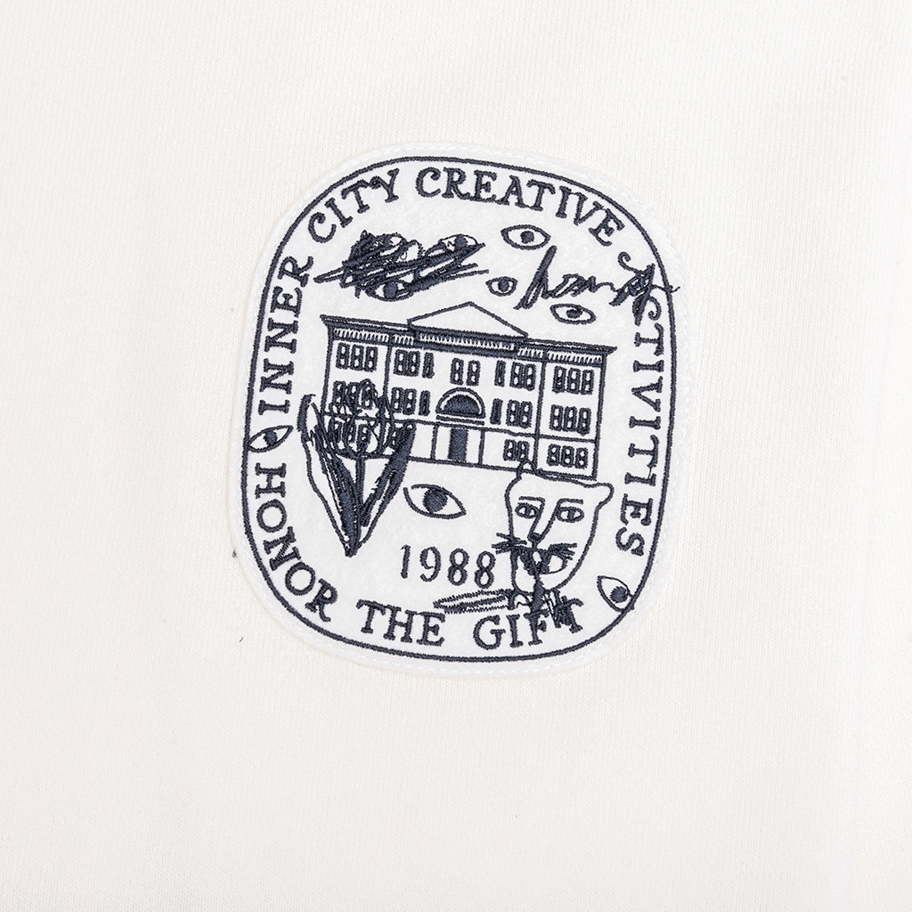 Honor Art Institute Zip Hoodie - Bone
