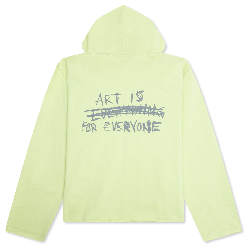 Honor Art Institute Zip Hoodie - Green