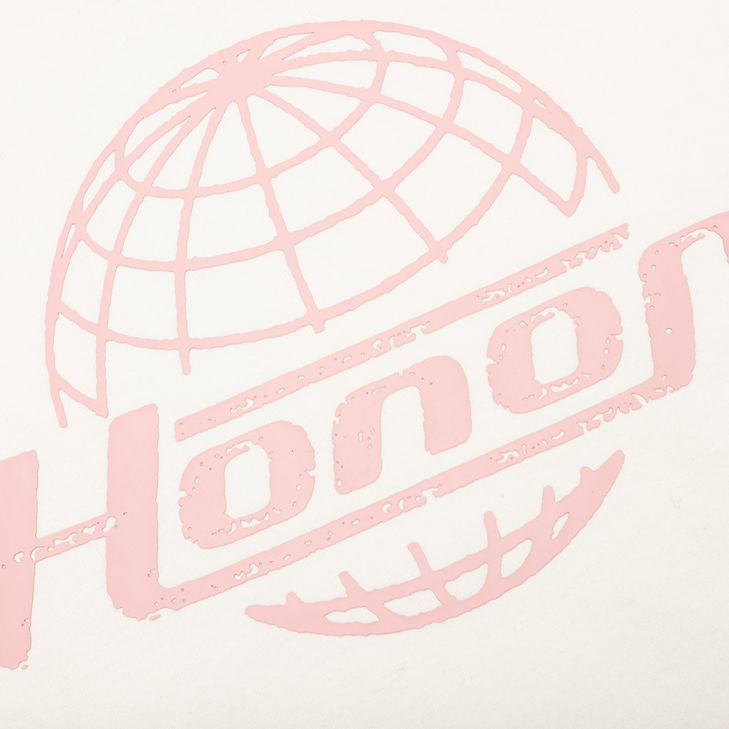 Honor Globe Logo Tee - Cream