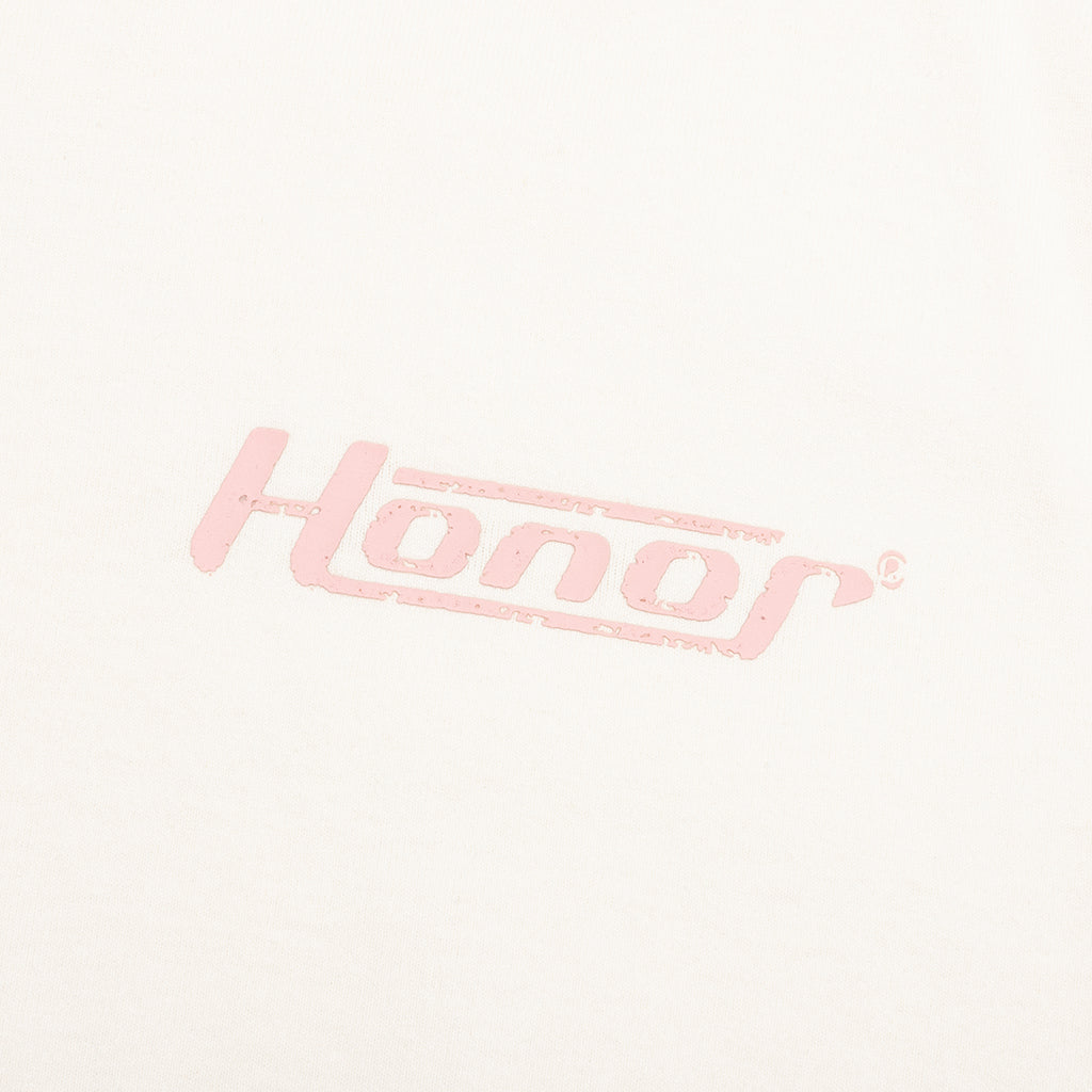 Honor Globe Logo Tee - Cream