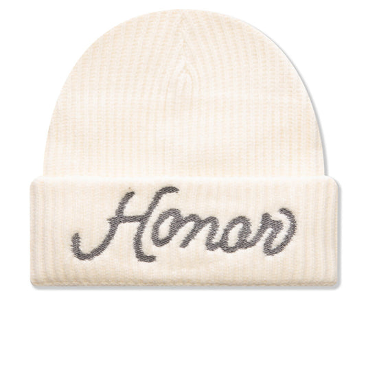Honor Heavy Knit Beanie - Vintage White