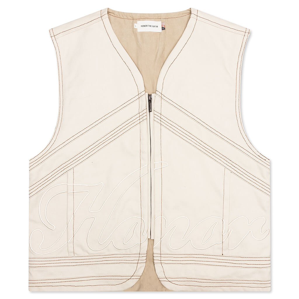 Honor Riding Vest - Bone