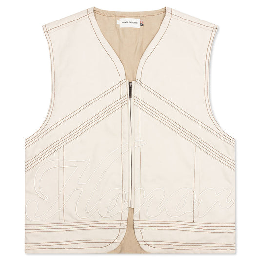 Honor Riding Vest - Bone