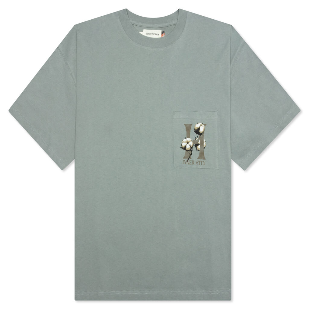 Cotton H S/S Tee - Slate