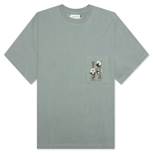 Cotton H S/S Tee - Slate