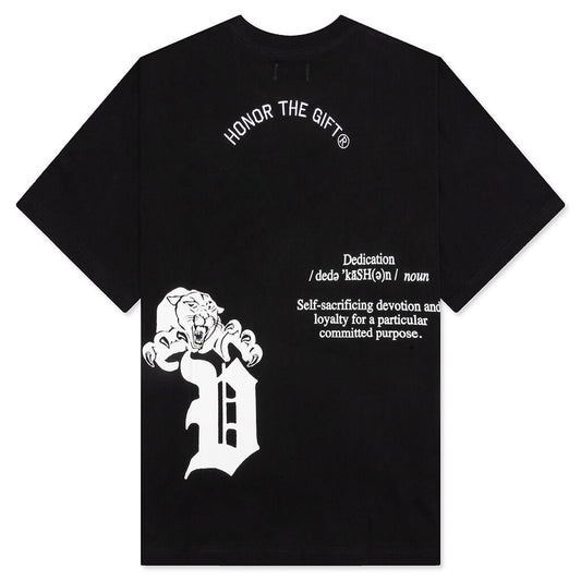 Honor The Gift Dedication S/S Tee - Black