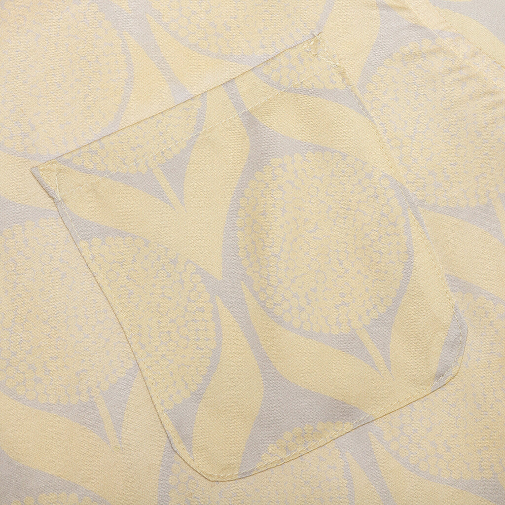 Honor The Gift Floral L/S Button Up - Cream