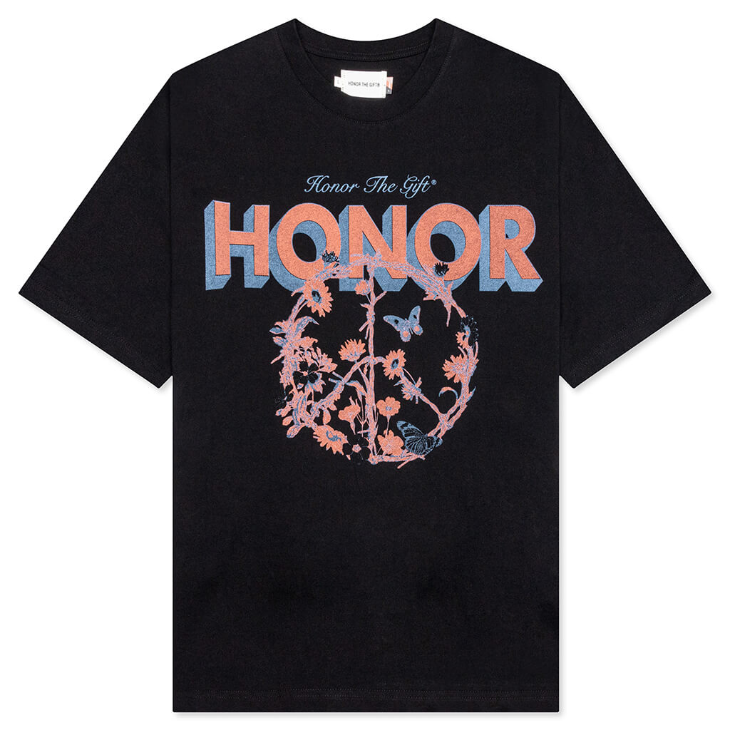 Honor The Gift Honor Peace S/S Tee - Black