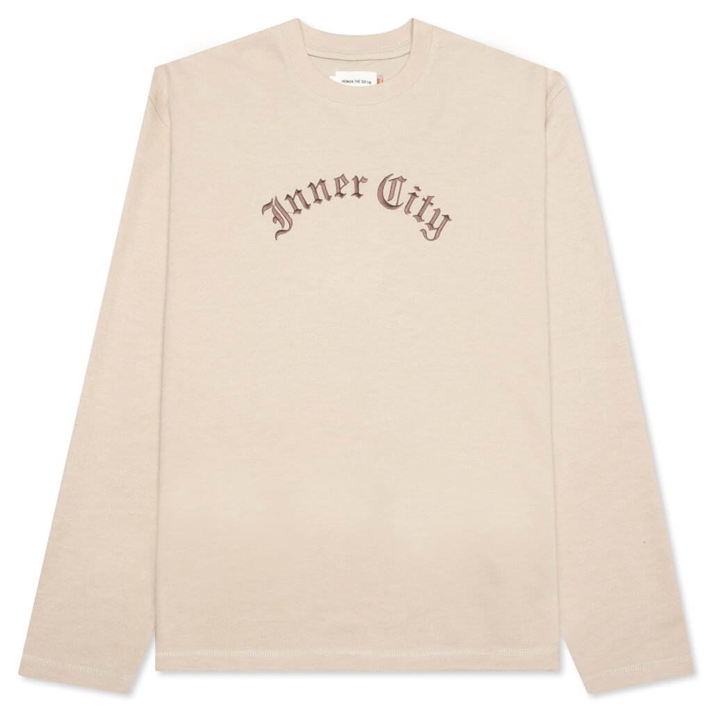 Honor The Gift Inner City L/S Tee - Bone
