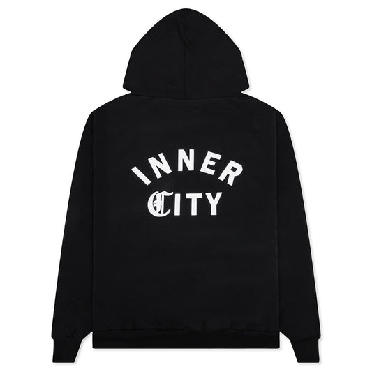 Honor The Gift Inner City Puff Hoodie - Black